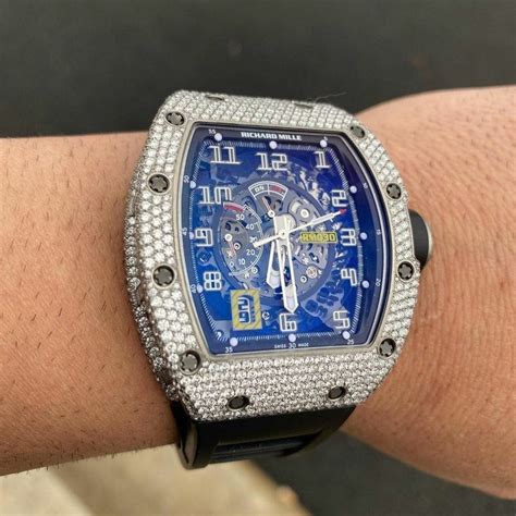 iced richard mille|richard mille price watch.